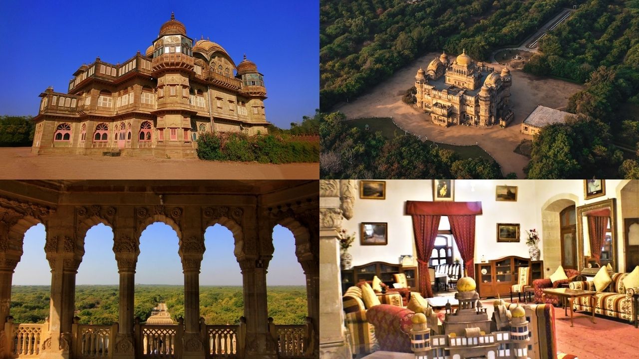 વિજય વિલાસ પેલેસ ગુજરાતના કચ્છ જિલ્લાના માંડવી શહેરમાં સ્થિત એક ભવ્ય અને ઐતિહાસિક મહેલ છે, જે 1929 માં કચ્છના મહારાવ વિજયરાજજી દ્વારા બનાવવામાં આવ્યો હતો. આ મહેલ શાહી સ્થાપત્યનું ઉત્તમ ઉદાહરણ છે, જેમાં રાજસ્થાની ડિઝાઇન, જાળીવાળી બારીઓ, આરસપહાણના સ્તંભો અને રંગીન કાચની બારીઓ તેની ભવ્યતામાં વધુ વધારો કરે છે. આ મહેલ દરિયા કિનારાની નજીક સ્થિત છે, જે તેને વધુ આકર્ષક બનાવે છે. તેની સુંદરતા અને શાહી વાતાવરણને કારણે, તે ઘણી બોલિવૂડ ફિલ્મોનું શૂટિંગ સ્થળ રહ્યું છે, જેમાં લગાન અને હમ દિલ દે ચૂકે સનમનો સમાવેશ થાય છે. આજે પણ તે કચ્છના ભૂતપૂર્વ રાજવી પરિવારની મિલકત છે અને તેની અંદાજિત કિંમત ₹300 થી ₹500 કરોડની વચ્ચે હોવાનું માનવામાં આવે છે.