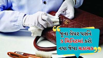 જો તમારી પાસે જૂની થયેલી લેધરની બેગ છે, તો આ લેખ તમારા માટે ખૂબ ઉપયોગી સાબિત થઈ શકે છે. અહીં અમે તમને એક એવી રીત જણાવી રહ્યા છીએ. જેની મદદથી તમે જૂની લેધરની બેગને પણ નવી જેવી ચમકાવી શકો છો.