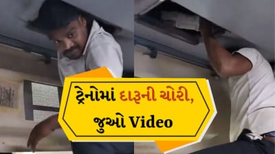 કિતને તેજસ્વી લોગ હૈ! ટ્રેનના AC ડક્ટમાં છુપાવી દારૂની બોટલો, રહસ્ય આ રીતે ખુલ્યું, જુઓ Video