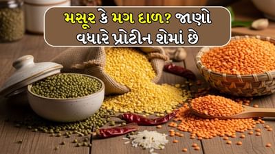 Moong Vs Masoor: ભારતીય ઘરોમાં કઠોળનું ખાસ સ્થાન છે. તે પોષક તત્વોથી ભરપૂર હોય છે. કઠોળ બનાવવા સરળ છે અને તેનો સ્વાદ અદ્ભુત છે. કઠોળમાં મગ અને મસૂર દાળ બે એવા કઠોળ છે જે સ્વાસ્થ્ય માટે ખૂબ જ ફાયદાકારક છે.