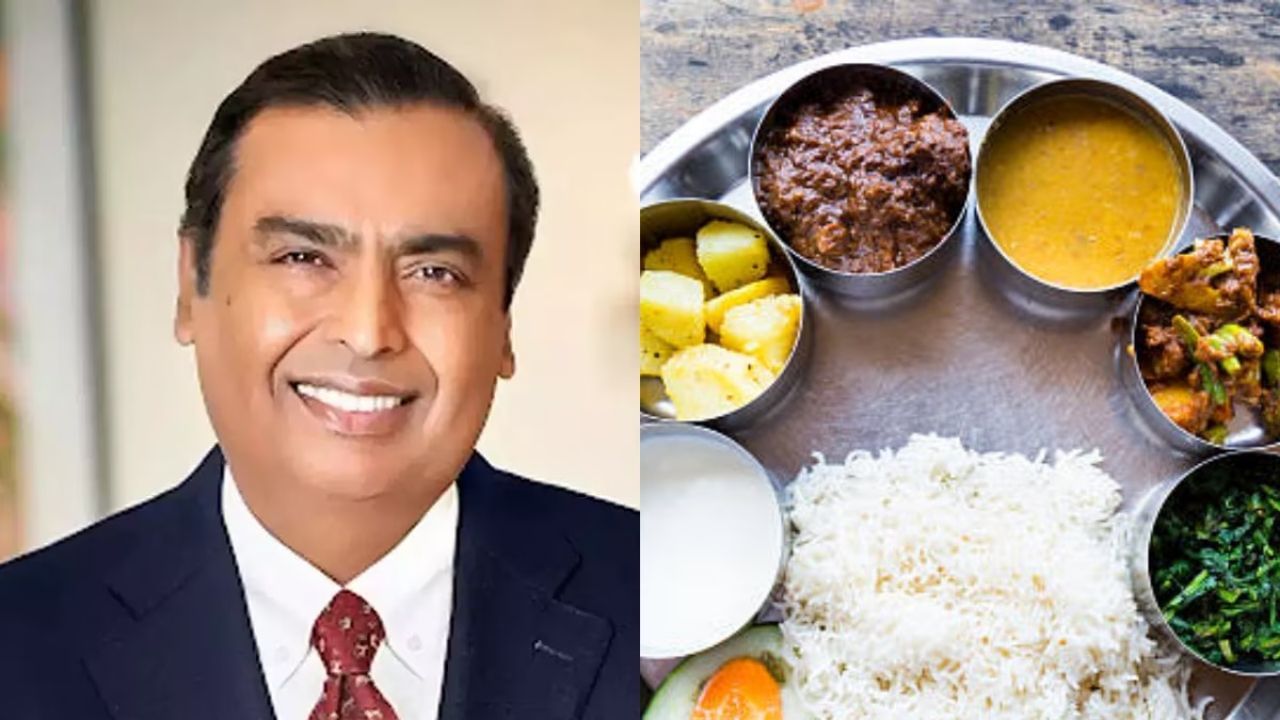 મુકેશ અંબાણી નાસ્તામાં જ્યુસ, દક્ષિણ ભારતીય ખોરાક ખાવાનું પસંદ કરે છે. તે સામાન્ય રીતે બપોરના ભોજનમાં દાળ, શાકભાજી, રોટલી, ભાત, સલાડ અને સૂપ લે છે.