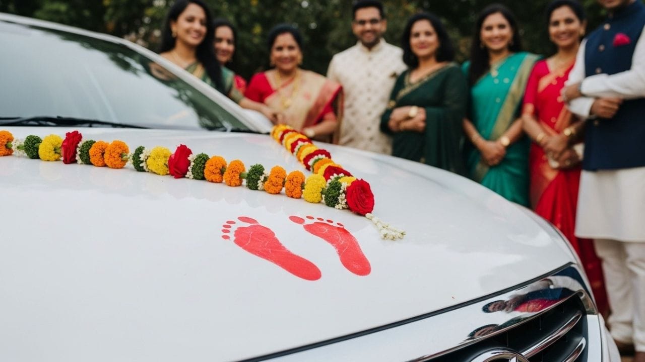 શુક્ર ગ્રહનું ડાયરેક્ટ કનેક્શન આપણી કુંડળીના ચોથા હાઉસ સાથે હોય છે. ચોથા હાઉસ પરથી આપણે મકાન, કાર વગેરે જોતા હોય છીએ. લક્ઝરીસ વસ્તુઓ આપણે શુક્ર સાથે જોઈએ છીએ. વાહન સુખ પણ શુક્રની અંદર આવે છે. જો તમે કાર પર પગની છાપ લગાવો છો તો એ ખોટું છે. ક્યાંક ને ક્યાંક તમે તમારી કુંડળીના ચોથા હાઉસને ડિસ્ટર્બ કરી રહ્યા છો. તમે લક્ષ્મીજીનું અપમાન કરી રહ્યા છો. તો ક્યારેય આવું ના કરો કે કાર પર પગની છાપ લગાવો.