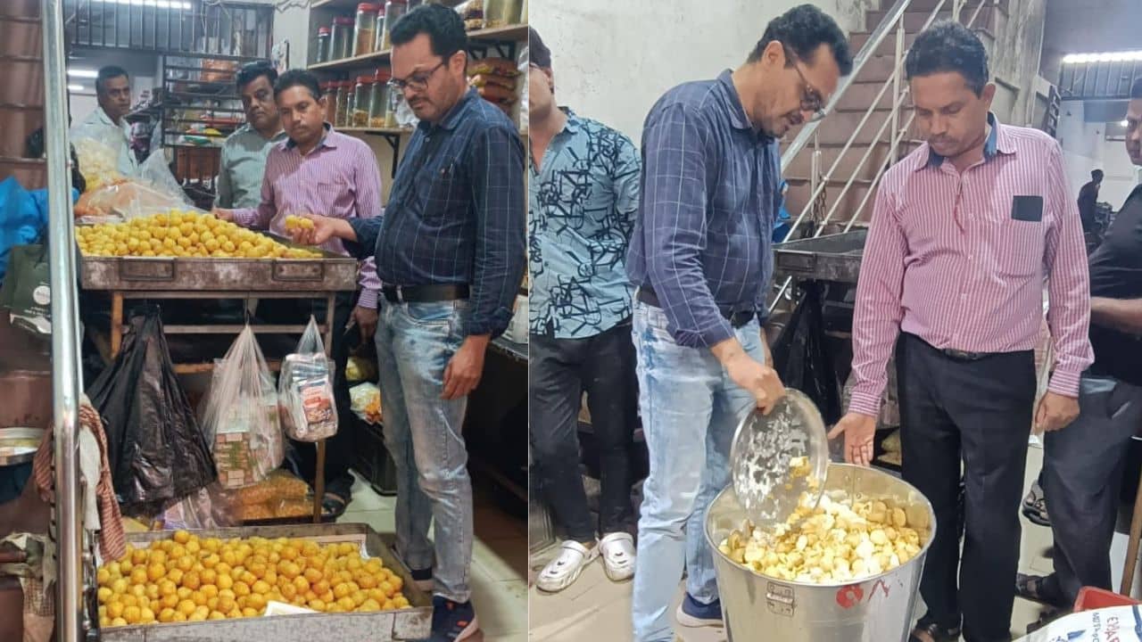 Rajkot : શ્રાવણ મહિનામાં લોકોની આસ્થા સાથે ચેડાં ! RMCના આરોગ્ય વિભાગે 85 કિલો પેટીસનો નાશ કર્યો, જુઓ Video