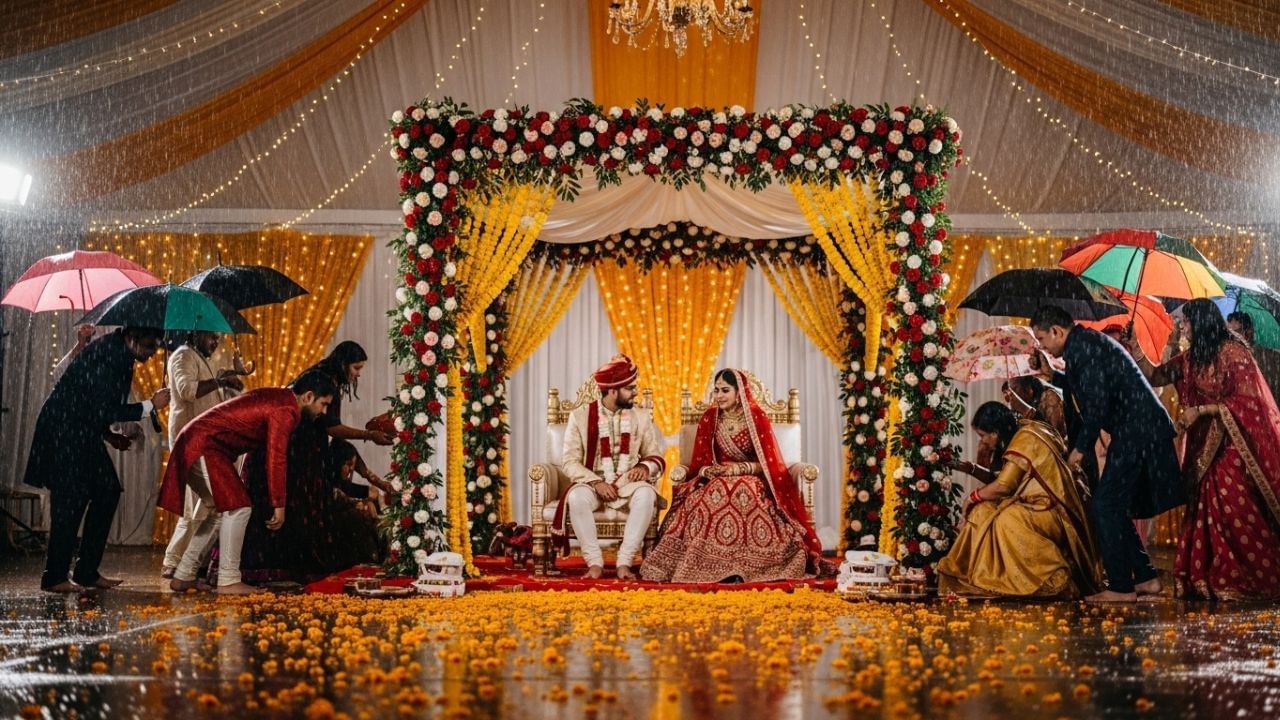 વરસાદ દરમિયાન નાની ક્ષણો, જેમ કે હાથ પકડીને ઘરમાં પ્રવેશ કરવો અથવા ટીપાંમાં સ્નાન કરવું, ઘણીવાર ખુશી અને હાસ્યની ક્ષણો બની જાય છે. આ કુદરતી સંકેત સૂચવે છે કે દંપતી દરેક પરિસ્થિતિમાં સાથે રહેશે અને સમય સાથે તેમનો સંબંધ વધુ મજબૂત બનશે.