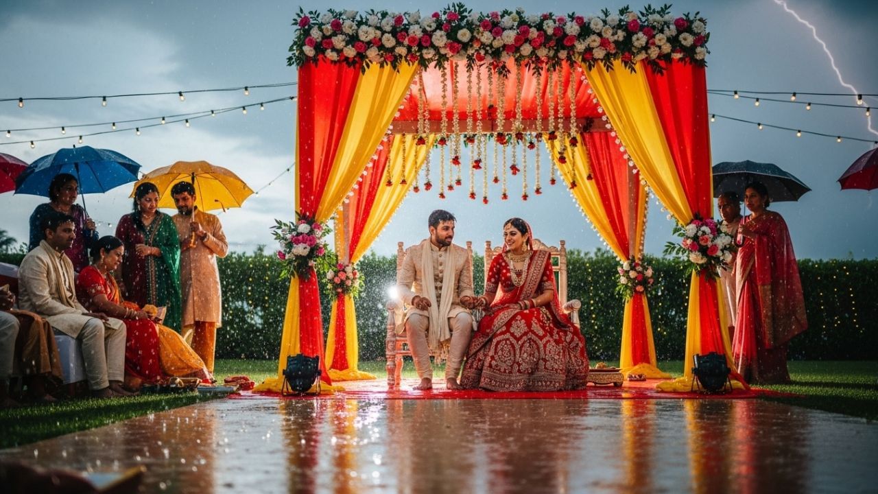 લગ્ન એ જીવનનો એક નવો અધ્યાય છે. આ દિવસે વરસાદ એ દર્શાવે છે કે આ સંબંધ લાંબો અને મજબૂત રહેશે. જેમ વરસાદ પછી પૃથ્વી તાજગી અને નવું જીવન મેળવે છે, તેમ દંપતીનું જીવન પણ હંમેશા નવી ઉર્જા અને ઉત્સાહથી ભરેલું રહેશે.