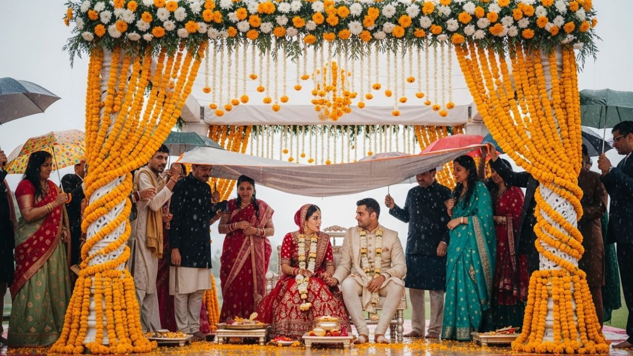 વરસાદને કુદરતની સૌથી પવિત્ર ઘટનાઓમાંની એક માનવામાં આવે છે. તે માત્ર પૃથ્વીને સંતુષ્ટ જ નહીં પરંતુ પર્યાવરણને પણ શુદ્ધ કરે છે. લગ્નના દિવસે વરસાદ પડે તો તે શુદ્ધિકરણનો સંકેત માનવામાં આવે છે. જ્યોતિષીઓ માને છે કે આ દિવસ જૂના દુ:ખ, નકારાત્મકતા અને મુશ્કેલીઓ દૂર કરવાનો સંકેત આપે છે. આ દિવસે કન્યા અને વરરાજા નવી ઉર્જા અને સકારાત્મક વાતાવરણ સાથે તેમના જીવનની નવેસરથી શરૂઆત કરે છે.