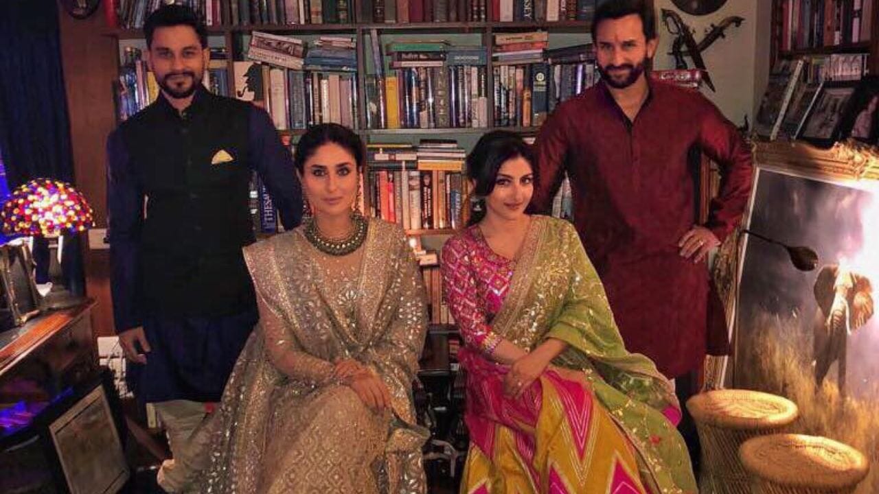  સૈફ અલી ખાનને બે બહેનો છે, સબા અલી ખાન અને સોહા અલી ખાન. સબા લાઈમલાઈટથી દૂર રહે છે, જ્યારે સોહા એક અભિનેત્રી છે. આ ભાઈ બહેનો તમામ તહેવારમાં સાથે જોવા મળે છે.