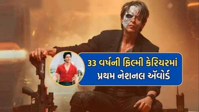 All the work no Joy Makes Handsome a dull boy- 33 વર્ષની તપસ્યા બાદ કિંગખાન ને મળ્યો પહેલો નેશનલ ઍવોર્ડ