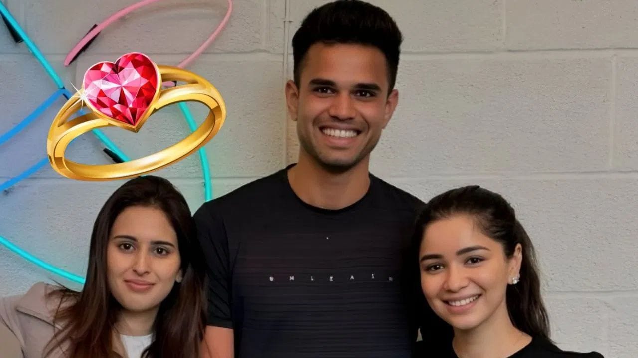 અર્જુનની ભાવિ પત્ની સાનિયા મુંબઈના સૌથી પ્રતિષ્ઠિત વ્યવસાયિક પરિવારોમાંથી એક, ઘાઈ પરિવારની છે. આ પરિવારનું આતિથ્ય અને ખાદ્ય ક્ષેત્રે મોટું નામ છે. આ ઉપરાંત, સાનિયા એક સફળ ઉદ્યોગપતિ પણ છે.
