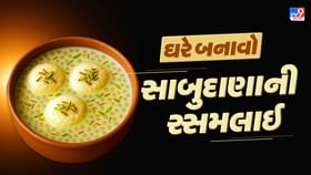 ઘરે બનાવો સાબુદાણાની રસમલાઈ, જાણો સંપૂર્ણ રેસિપી ઘરે બનાવો સાબુદાણાની રસમલાઈ, જાણો સંપૂર્ણ રેસિપી
