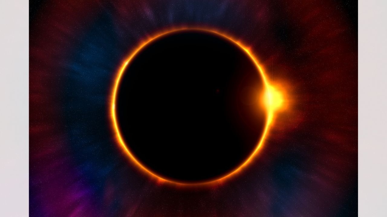 ઑગસ્ટ 2027નું પૂર્ણ સૂર્યગ્રહણ તેની શરૂઆત એટલાન્ટિક મહાસાગરના વિસ્તારોમાંથી કરશે અને ત્યારબાદ જિબ્રાલ્ટર સ્ટ્રેટ નજીક ભૂમિ પર પ્રવેશ કરશે. પ્રથમ દૃશ્ય દક્ષિણ સ્પેન, જિબ્રાલ્ટર અને મોરોક્કોમાં જોવા મળશે. ત્યારબાદ આ ખગોળીય ઘટના અલ્જીરિયા, ટ્યુનિશિયા, લિબિયા અને ઇજિપ્ત સુધી પહોંચશે, જ્યાં તે આકાશમાં પોતાના સર્વોચ્ચ તબક્કે હશે. (Credits: - Canva)