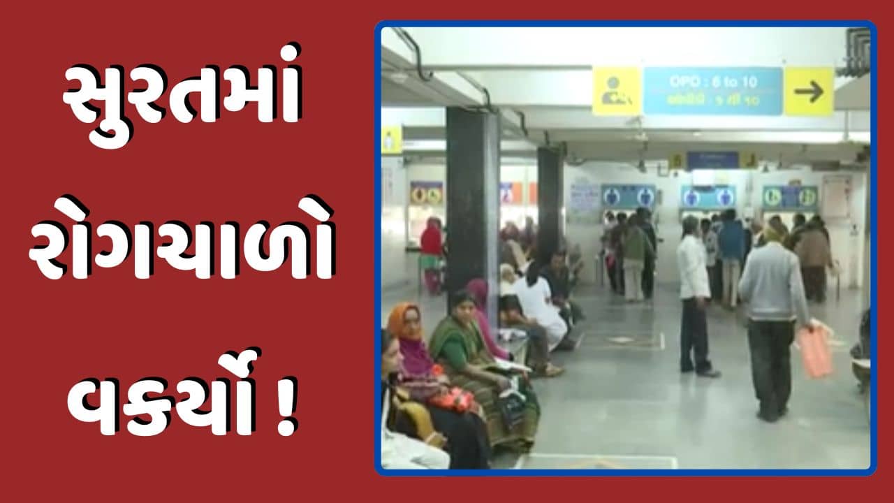 Breaking New : સુરતમાં પાણીજન્ય અને મચ્છરજન્ય રોગચાળો બન્યો બેકાબૂ ! વાયરલ ડેન્ગ્યૂના 25 ટકા કેસ વધ્યા, જુઓ Video