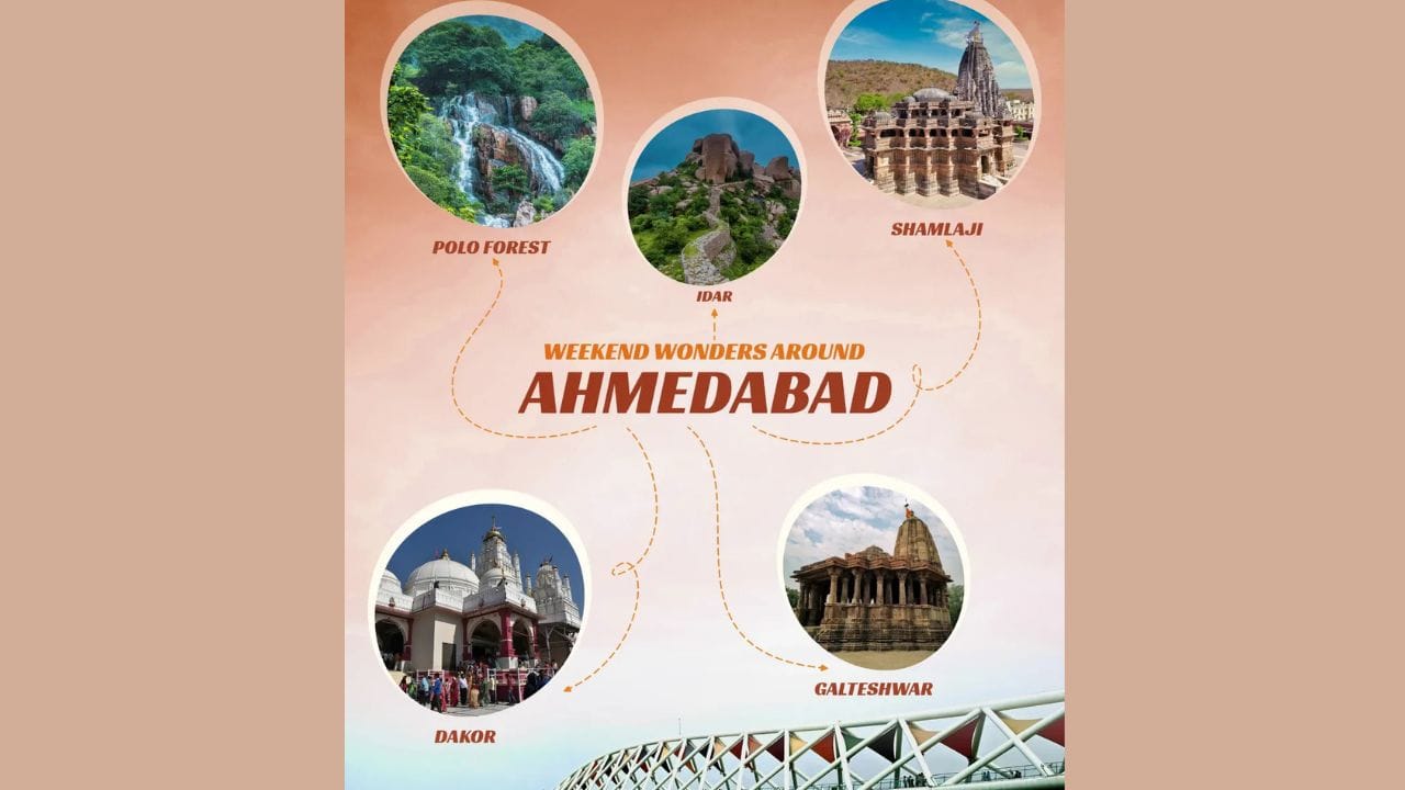 અમદાવાદ નજીક પણ અનેક એવા સ્થળો આવેલા છે. જ્યાં નાના બાળકોથી લઈ સૌ કોઈને આ સ્થળો પસંદ આવશે. જેમાં પોલો ફોરેસ્ટ, ઈડર, શામળાજી, ડાકોર અને ગળતેશ્વરની મુલાકાત રજાઓમાં લઈ શકો છો.