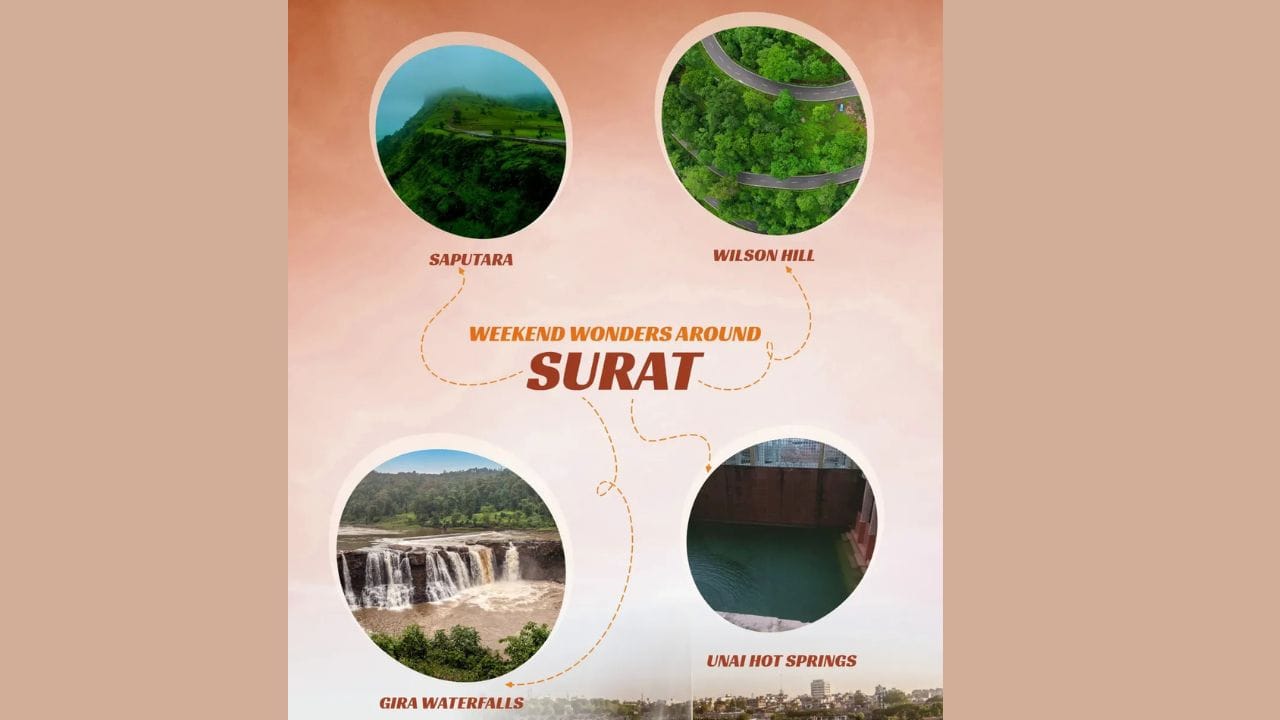 જ્યારે ચોમાસામાં ફરવાની વાત આવે તો સાપુતારા બધાનું હોટ ફેવરિટ ડેસ્ટિનેશન છે. તેમજ વીલ્સન હિલ્સ ગીરા વોટરફોલો પણ ફરવા માટે સુંદર સ્થળો છે. (All photo : gujarattourism)