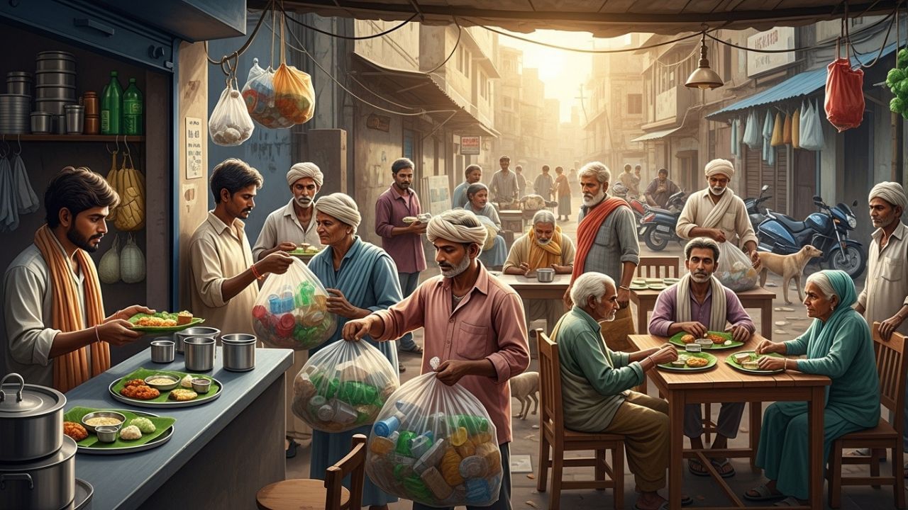 જણાવી દઈએ કે, ભારત સ્થિત આ કાફે 'ગાર્બેજ કાફે' તરીકે પ્રખ્યાત છે. વાસ્તવમાં, આ પહેલ વર્ષ 2019 માં શરૂ કરવામાં આવી હતી. આ કાફેનો ઉદ્દેશ્ય પર્યાવરણને સ્વચ્છ બનાવવાનો અને જરૂરિયાતમંદોને ભોજન પૂરૂં પાડવાનો છે.