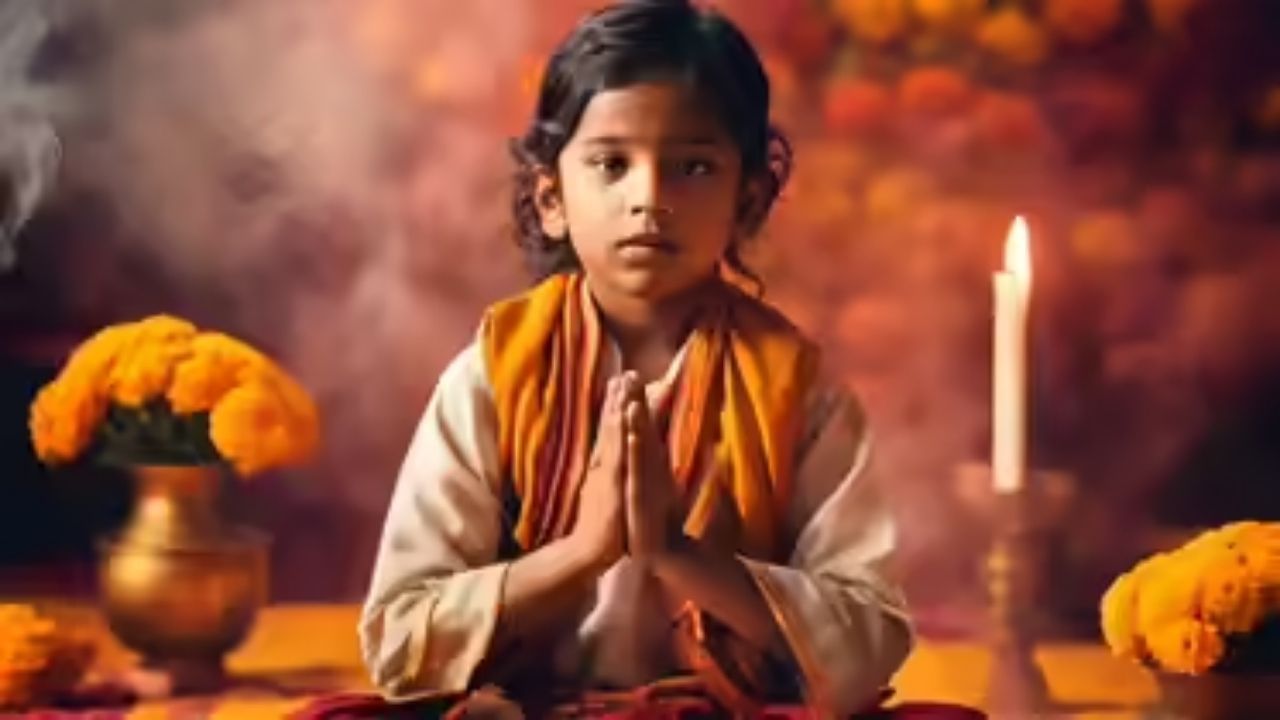 ॐ : “ॐ” આ એક ખૂબ જ સરળ મંત્ર છે, જો બાળકો દરરોજ 3 થી 5 મિનિટ સુધી તેનો જાપ કરે તો તે મનને સ્થિર કરે છે અને શાંતિની અનુભૂતિ આપે છે. આ મંત્રનો દરરોજ જાપ કરવાથી તમે તમારા સ્વાસ્થ્ય પર તેની પોઝિટિવ અસર પણ જોઈ શકો છો. આ ઉપરાંત આ મંત્રનો જાપ કરવાથી ગુસ્સો, ભય અને બેચેની જેવી લાગણીઓને નિયંત્રિત કરી શકાય છે. તે તમારી ધ્યાન કેન્દ્રિત કરવાની ક્ષમતામાં પણ વધારો કરે છે.
