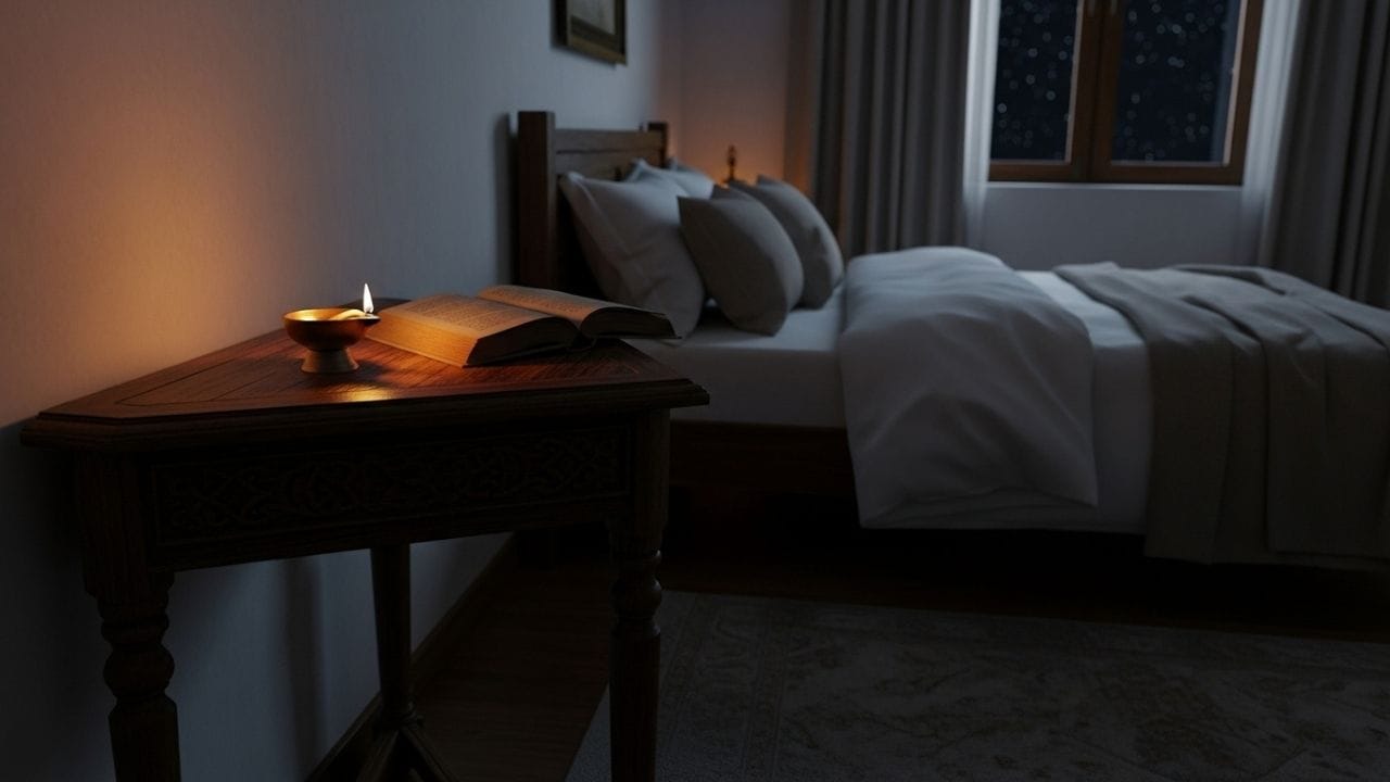 દરેક વ્યક્તિ રાત્રે શાંતિથી ઊંઘવા માંગે છે. કારણ કે જો તમને શાંતિથી ઊંઘ આવે તો જ તમારો દિવસ સારી રીતે જાય છે, દિવસનું કામ સારી રીતે થાય છે. પરંતુ ઘણીવાર ભલે તમે થાકેલા હોવ છતાં પણ તમને ઊંઘ ન આવવાની સમસ્યાનો અનુભવ થાય છે. આનો ઉકેલ એ છે કે રાત્રે સૂતી વખતે બેડરૂમમાં ઘીનો દીવો પ્રગટાવો. કારણ કે તે પોઝિટિવ એનર્જી લાવે છે અને તમને સારી ઊંઘ લેવામાં મદદ કરે છે. હા, આ ઉપાય ખરેખર કામ કરે છે. અને એટલું જ નહીં તે ઘણી સમસ્યાઓ દૂર કરવામાં પણ મદદ કરે છે.