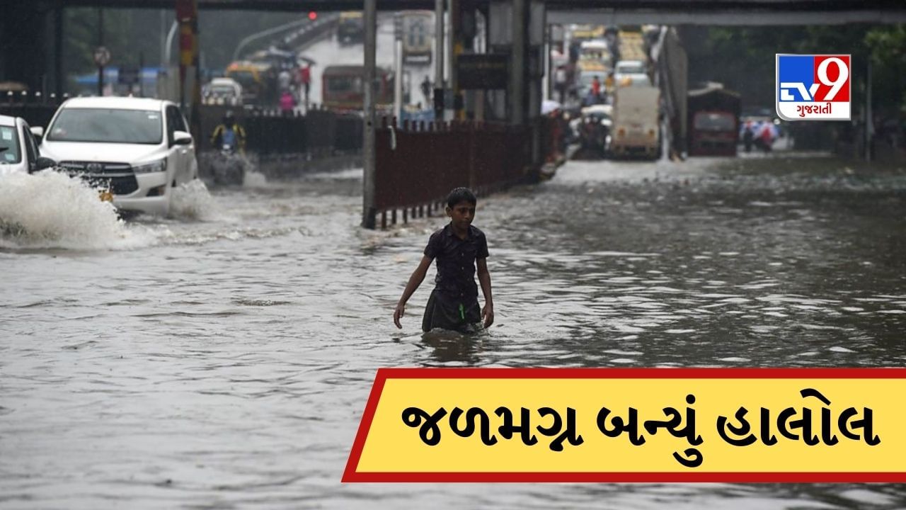 Panchmahal: હાલોલમાં જળબંબાકારની સ્થિતિ, માત્ર 2 કલાકમાં જ 7 ઈંચ વરસાદ ખાબક્યો, જુઓ-Video