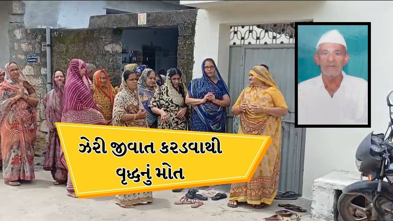 Rajkot : પાટણવાવમાં ફરી ઝેરી જીવાતથી એક વૃદ્ધનું મોત, ગ્રામજનોમાં ફફડાટ, જુઓ Video