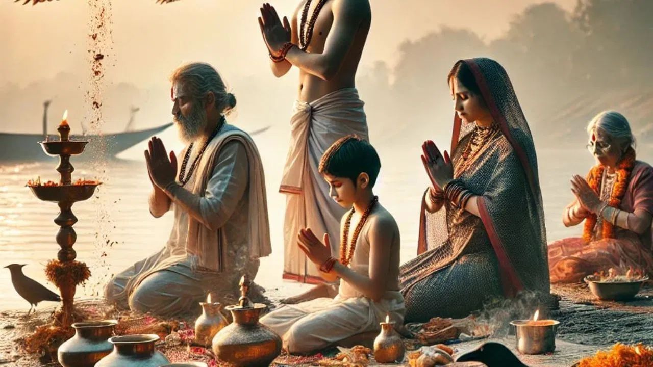 પિતૃ પક્ષ દરમિયાન, શ્રાદ્ધ, તર્પણ અને પિંડદાન કરવામાં આવે છે. આ કાર્યો કરવાથી પિતૃઓ પ્રસન્ન થાય છે અને તેમના આશીર્વાદ પ્રાપ્ત થાય છે. તેમજ કોઈપણ ભૂલ માટે તેમની પાસે માફી માંગવી જોઈએ.