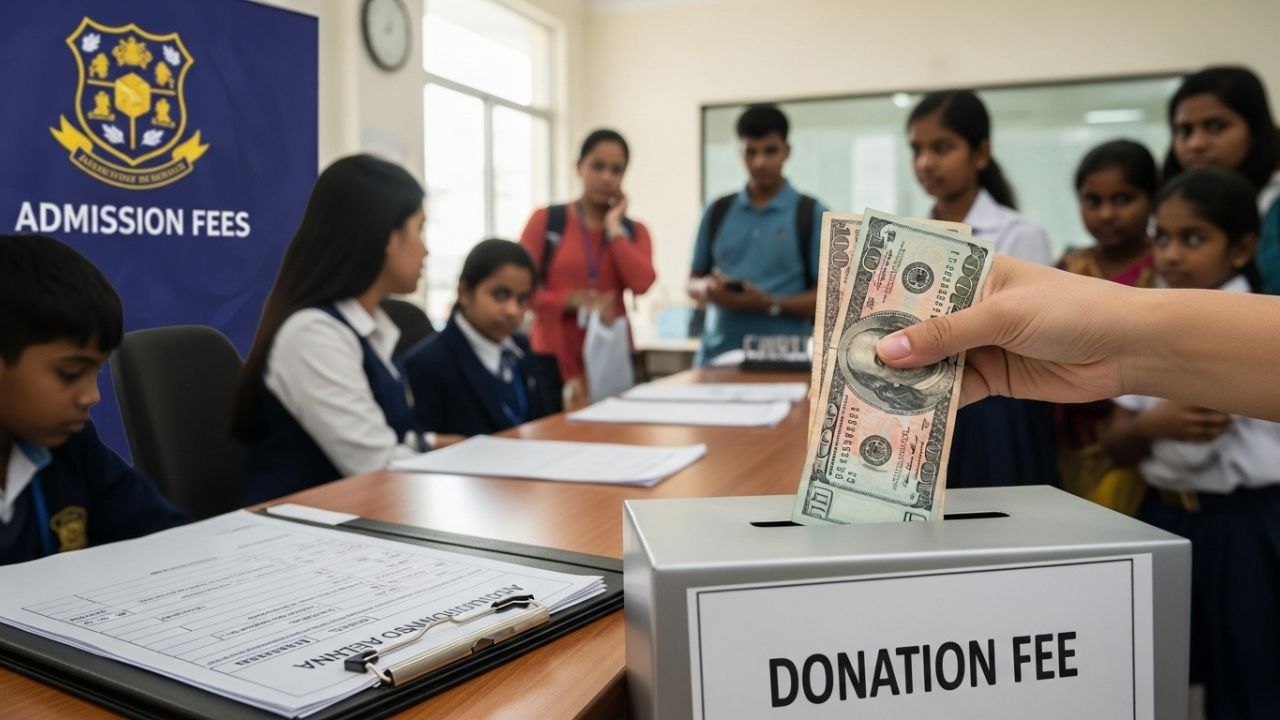 પ્રવેશ માટે ડોનેશન/કેપિટેશન ફી લેવી એ RTE કાયદા, 2009 હેઠળ ગુનો છે. સુપ્રીમ કોર્ટે વારંવાર તેને ગેરકાયદેસર અને ગેરબંધારણીય જાહેર કર્યું છે. શિક્ષણ વિભાગ, બોર્ડ, બાળ અધિકાર આયોગ અથવા પોલીસમાં ફરિયાદ નોંધાવી શકાય છે. (Disclaimer: જો તમારી પાસે કોઈ ચોક્કસ કેસ હોય તો કાનૂની નિષ્ણાત (વકીલ) ની સલાહ લેવી સલાહભર્યું છે. અહીં આપેલી માહિતી ફક્ત કોર્ટના નિર્ણયો અને કલમોને આધારે આપવામાં આવી છે. તમારે કોઈ કેસ માટે જાણવું હોય તો યોગ્ય વકીલની સલાહ લઈ શકો છો.)(All Image Credit- Whisk)
