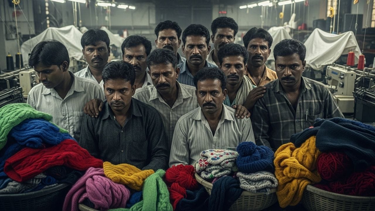 ભારતમાં 'નીટવેર રાજધાની' તરીકે ઓળખાતું 'તિરુપુર' હાલ સંકટમાં છે અને તેનું ભવિષ્ય અંધકારમય લાગી રહ્યું છે. મીડિયા રિપોર્ટ્સ અનુસાર, અમેરિકા દ્વારા લાદવામાં આવેલા નવા 25% ટેરિફને કારણે ગાર્મેન્ટ એક્સપોર્ટ ઇંડસ્ટ્રીને ભારે નુકસાન થશે તેવું લાગી રહ્યું છે. તિરુપુરથી લગભગ 40% ગાર્મેન્ટ એક્સપોર્ટ અમેરિકામાં થાય છે. આવી સ્થિતિમાં, ટેરિફ વધવાથી એક્સપોર્ટને મોટો ફટકો પડી શકે છે અને હજારો કરોડ રૂપિયાનું નુકસાન થઈ શકે છે. આ ઉપરાંત, ઘણી ફેક્ટરીઓ બંધ થવાની અને મોટા પાયે લોકો નોકરી ગુમાવશે તેવી શક્યતાઓ વધી ગઈ છે.