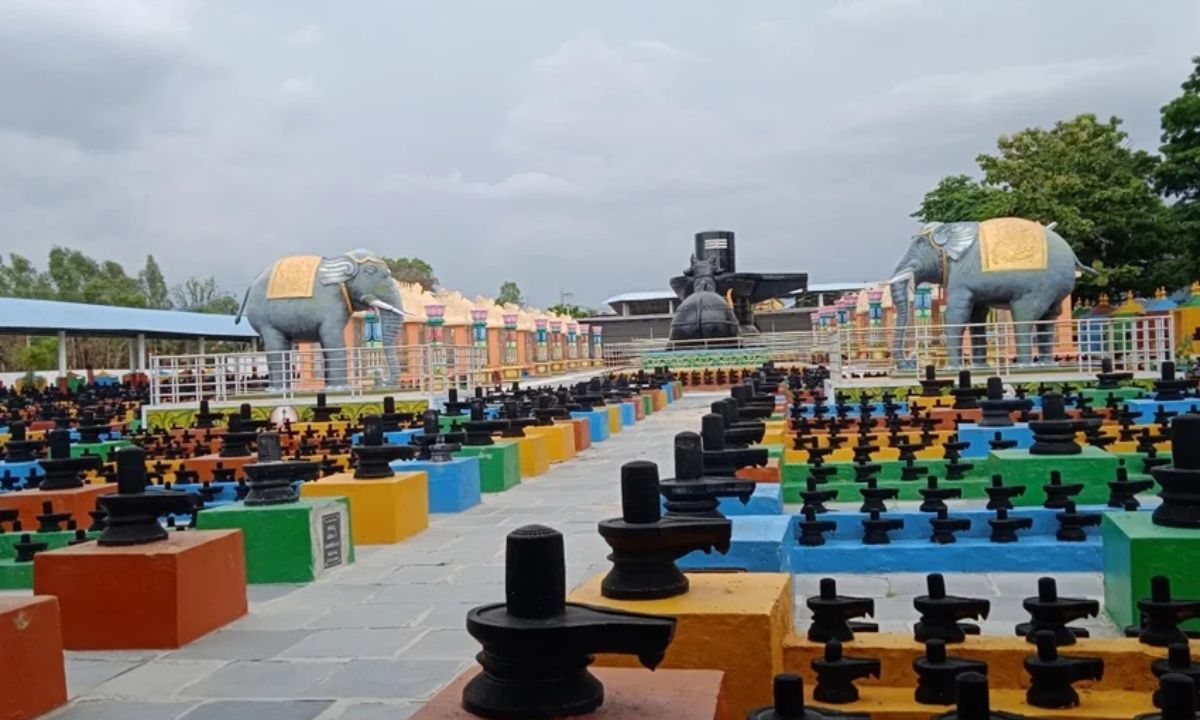 કન્નડ ભાષામાં 'કોટી' નો અર્થ એક કરોડ થાય છે, અને આ મંદિરનું નામ આ સાથે સંકળાયેલું છે - કોટિલિંગેશ્વર. આ મંદિરની સ્થાપના 1980 માં સ્વામી સંભા શિવમૂર્તિ દ્વારા કરવામાં આવી હતી. તેમનું સ્વપ્ન અહીં એક કરોડ શિવલિંગ સ્થાપિત કરવાનું હતું. (Photo Source: Kotilingeshwara Temple/Facebook)