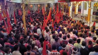 સાબરકાંઠા : ખેડબ્રહ્મા અંબિકા માતાજી મંદિરમાં 350 સંઘે કર્યા દર્શન, 3 હજારથી વધારે ધજા ચઢાવાઈ, જુઓ Video