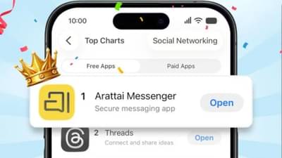 Arattai App: મેસેજિંગ એપ WhatsAppને પાછળ છોડી આ સ્વદેશી App બની નબંર વન