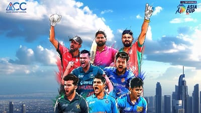 એશિયા કપ ક્રિકેટ ટૂર્નામેન્ટ 2025ની શરુઆત 9 સપ્ટેમ્બરથી થશે.એશિયા કપમાં ભારત-પાકિસ્તાન વચ્ચે રમાનારી મેચ શાનદાર રહેશે. આ બ્લોકબસ્ટર મેચ 14 સપ્ટેમબરના રોજ દુબઈ ઈન્ટરનેશનલ ક્રિકેટના સ્ટેડિયમમાં રમાશે.