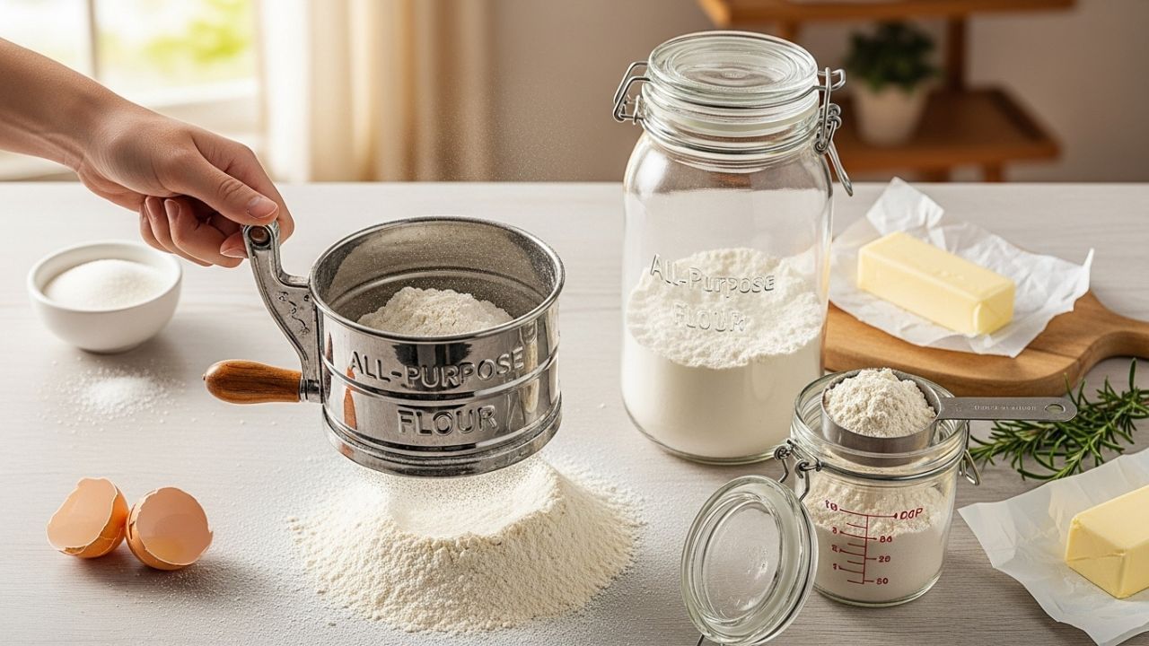 Avoid flour lumps
