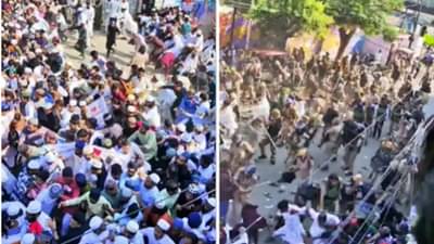 બરેલીમાં જુમ્માની નમાજ બાદ બબાલ, પોલીસે કરવો પડ્યો લાઠીચાર્જ, મૌલાના તૌકીર રજાએ રસ્તા પર ઉતરવાનું એલાન કરતા બગડ્યો માહોલ