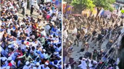 બરેલીમાં જુમ્માની નમાજ બાદ બબાલ, પોલીસે કરવો પડ્યો લાઠીચાર્જ, મૌલાના તૌકીર રજાએ રસ્તા પર ઉતરવાનું એલાન કરતા બગડ્યો માહોલ