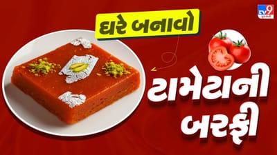 Tomato Barfi Recipe : દૂધ અને માવા વગર ઘરે બનાવો ટામેટા બરફી, આ રહી સરળ રેસિપી