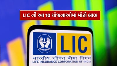 LIC ની 10 બેસ્ટ યોજનાઓ, તમને ફૂલ ગેરંટી સાથે થશે મોટી આવક, જુઓ List