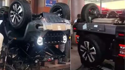 Viral Video : શોરૂમના પહેલા માળેથી કાચ તોડી થાર કાર લઈ નીચે પડી મહિલા, સોશિયલ મીડિયા પર વાયરલ થયો વીડિયો