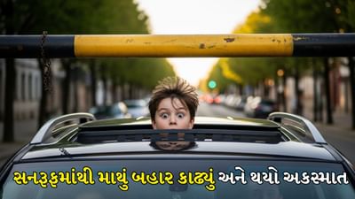 બસ... 5 જ સેકન્ડ અને થયો અકસ્માત! બાળકે સનરૂફમાંથી માથું બહાર કાઢતાં ઘટના ઘટી, જુઓ Viral Video
