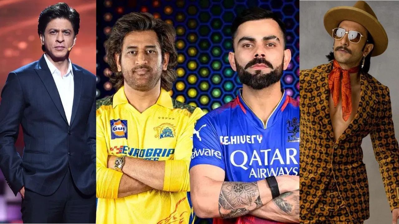 ભારતના ટોચના 25 સેલિબ્રિટીઝના કુલ બ્રાન્ડ મૂલ્યમાં બોલિવૂડ સ્ટાર્સનો હિસ્સો 65 ટકા છે, જ્યારે સ્પોર્ટ્સ સ્ટાર્સનો હિસ્સો 28.4 ટકા છે. (All Photo Credit : PTI / GETTY)