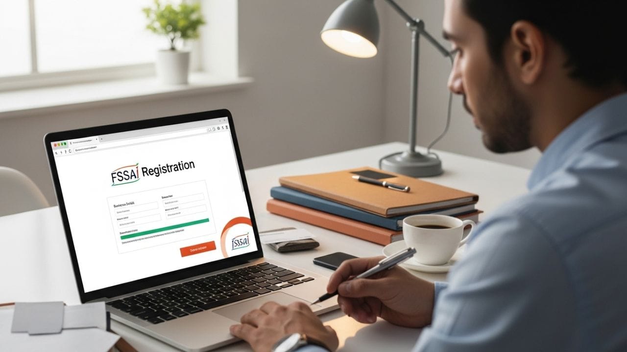 अब आपसे पूछा जाएगा कि आपके व्यवसाय का वार्षिक टर्नओवर कितना है। आपके टर्नओवर के आधार पर आपको पंजीकरण, केंद्रीय लाइसेंस या राज्य लाइसेंस मिलेगा। टर्नओवर के आधार पर चयन करने के बाद, 'आगे बढ़ें' पर क्लिक करें। फिर अगले पेज पर आपको अपने व्यवसाय और लाइसेंस से जुड़ी कुछ ज़रूरी जानकारी दिखाई देगी। अब सबसे नीचे आपको एक संदेश दिखाई देगा जिसमें लिखा होगा, 