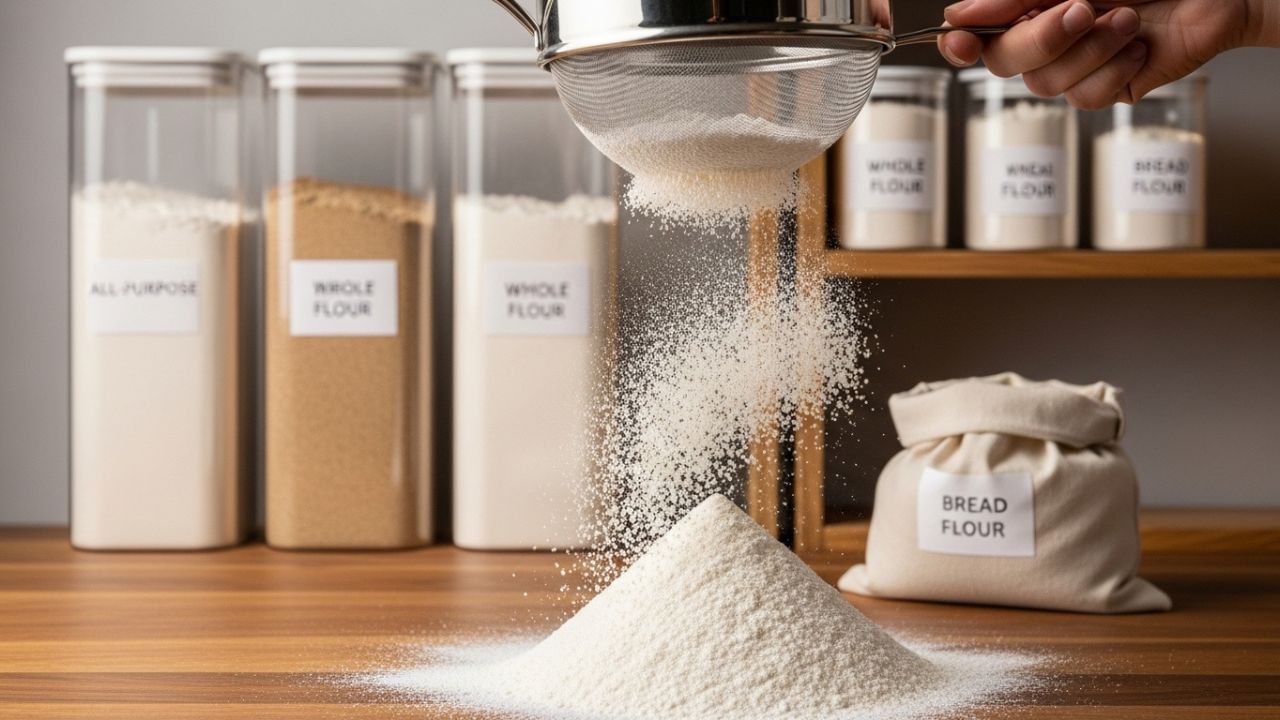 Flour storage