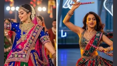 નવરાત્રી દરમિયાન દરેક વ્યક્તિ રંગબેરંગી કપડાં, ગરબા-ઢોલ અને પંડાલોમાં પોતાના સુંદર ફોટા ક્લિક કરવા માંગે છે. પરંતુ હવે, આ સ્થળોની મુલાકાત લીધા વિના પણ, તમે ઘરેથી સરળતાથી એવા ફોટા બનાવી શકો છો જે તમે ત્યાં ગયા હોય તેવું લાગે. આ માટે તમારે ચણીયા ચોલી પર પહેરવાની જરુર નહીં પડે. 