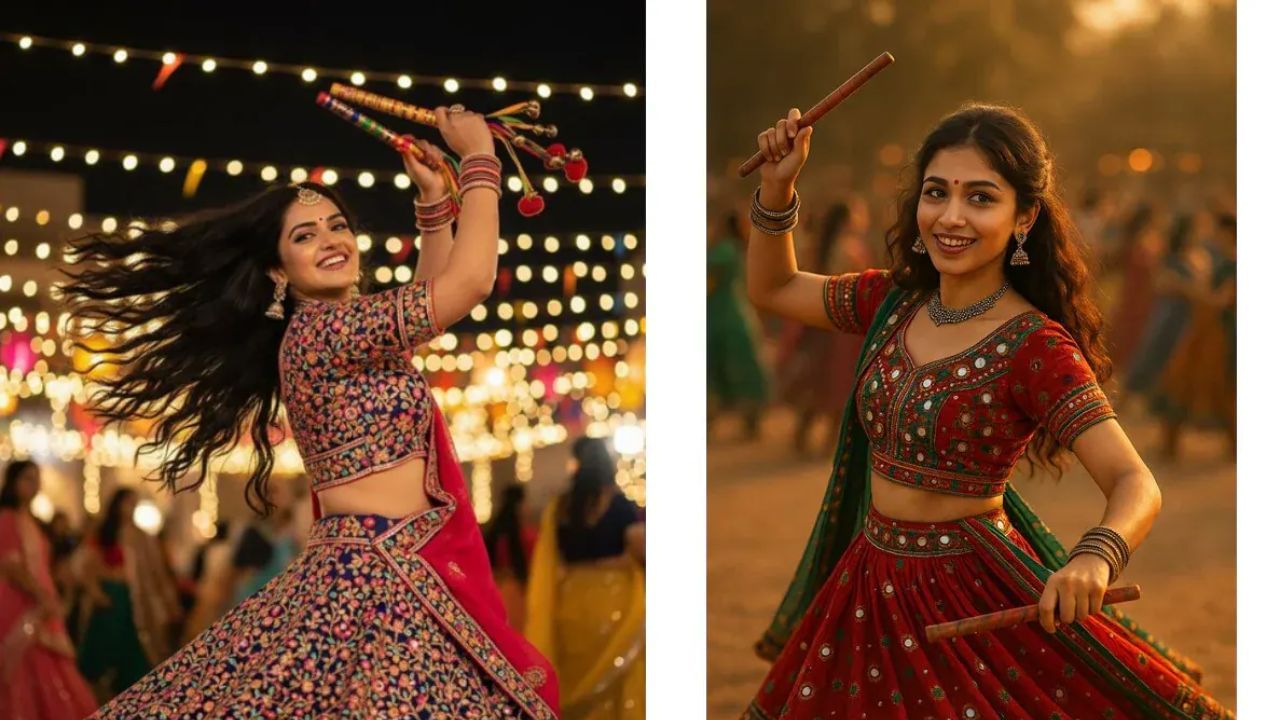 સ્ટેપ 5: પ્રોમ્પ્ટ સબમિટ કર્યા પછી, AI છબી જનરેટ કરશે. જો લોગિન જરૂરી હોય, તો તમારા Google એકાઉન્ટથી લોગિન કરો. ફોટો ડાઉનલોડ કરો અને તેને Instagram, WhatsApp અથવા Facebook પર શેર કરો. નોંધ કરો કે જો તમને ગોપનીયતાની ચિંતા હોય, તો ચહેરાની ઓળખ વોટરમાર્ક વગેરે શોધો.