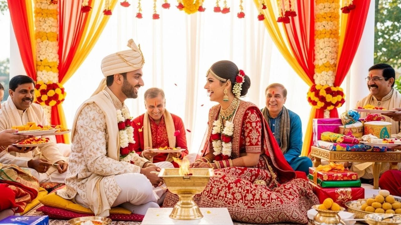 જ્યોતિષશાસ્ત્રનો અનોખો દૃષ્ટિકોણ: તમને જાણીને આશ્ચર્ય થશે કે રાત્રિ લગ્નની પ્રથા ફક્ત સુવિધાને કારણે જ નહીં, પણ જ્યોતિષ સાથે પણ સંબંધિત છે. વૃષભ, મિથુન, સિંહ, તુલા, ધનુ અને મીન રાશિને લગ્ન માટે શ્રેષ્ઠ લગ્ન માનવામાં આવે છે. લગ્નના કારક બનેલો ગ્રહ ચંદ્ર છે અને વૈવાહિક સુખ આપનાર ગ્રહ શુક્ર છે. ચંદ્રનો પ્રભાવ કુદરતી રીતે રાત્રે વધુ હોય છે. દિવસ દરમિયાન રાહુકાલ, યમગંડ અને ગુલિકલ જેવા દોષો વારંવાર અવરોધો ઉભા કરે છે. જ્યારે રાત્રે તેમને ટાળવું સરળ છે. તેથી જ પંડિતો અને આચાર્યો ઘણીવાર લગ્નના મુહૂર્ત ખાસ કરીને રાત્રે સૂચવતા હોય છે.