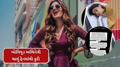 Breaking News : બોલિવૂડની ફેમસ અભિનેત્રી ચાલુ ટ્રેનમાંથી નીચે કૂદી, હોસ્પિટલમાં દાખલ