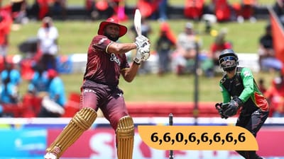 કેરેબિયન પ્રીમિયર લીગમાં વેસ્ટ ઇન્ડીઝના બેટ્સમેન કિરોન પોલાર્ડની વિસ્ફોટક સ્ટાઈલ ફરી એકવાર જોવા મળી હતી.