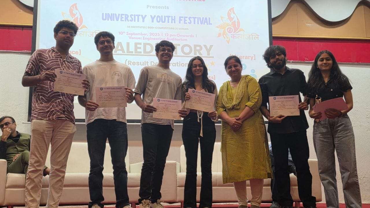 મ્યુઝિક, થિયેટર અને લોકનૃત્ય જેવી સ્પર્ધાઓ માટે નિષ્ણાત કોરિયોગ્રાફર્સ દ્વારા વિદ્યાર્થીઓને તાલીમ આપવામાં આવી હતી. સર્વાધિક કેટેગરીઝમાં સફળતા મેળવતા એલજીઆઇપીએ ચેમ્પિયન્સ ટ્રોફી પ્રાપ્ત કરી હતી. ખાસ નોંધનીય છે કે સતત બીજા વર્ષે આ સિદ્ધિ એલજીઆઇપીને મળી છે.