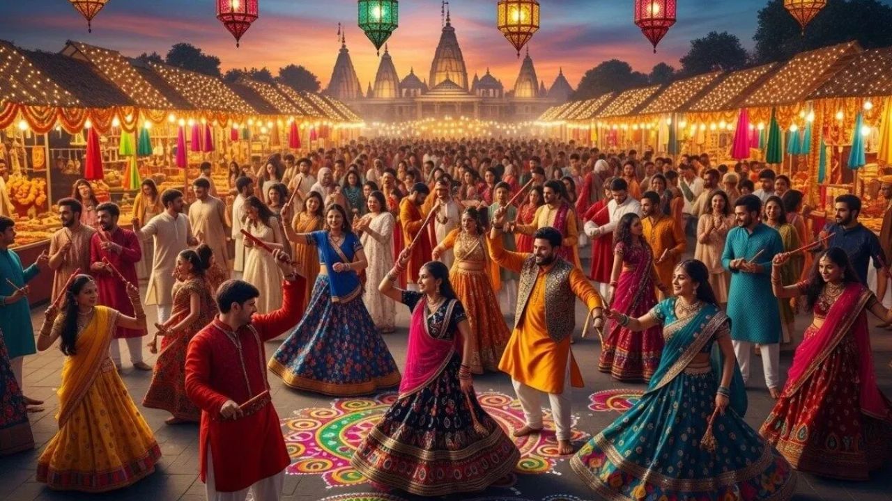 શારદીય નવરાત્રી 2025 શુભ સંયોગો: શાસ્ત્રો અનુસાર શારદીય નવરાત્રીનો પહેલો દિવસ એટલે કે ઘટસ્થાપન કરવામાં આવે છે અને આ દિવસને કોઈ ખાસ દિવસથી ઓછો માનવામાં આવતો નથી. જોકે આ વર્ષે શારદીય નવરાત્રી દરમિયાન ઘણા શુભ સંયોગો પણ બનવાના છે. 
