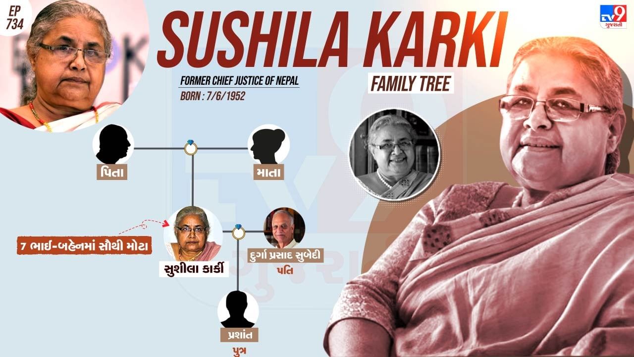 Nepal Prime Minister sushila karki family tree