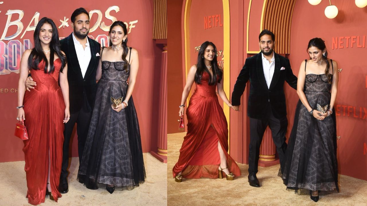 ઘણા ફોટામાં, આકાશ તેની ભાભીનો હાથ પકડીને તેને તેની સાથે પોઝ આપવા માટે લઈ જતો જોવા મળ્યો હતો.