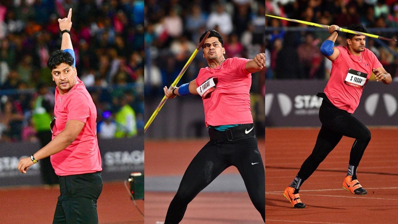 ભારતના સચિન યાદવે વર્લ્ડ એથ્લેટિક્સ ચેમ્પિયનશિપમાં પોતાના પહેલા પ્રયાસમાં જ એક નોંધપાત્ર સફળતા મેળવી. તેણે 86.27 મીટર ભાલા ફેંકીને નીરજ ચોપરાને પાછળ છોડી દીધો હતો. તમને જણાવી દઈએ કે,પાકિસ્તાનનો અરશદ નદીમ આ રેસમાંથી બહાર થયો હતો.